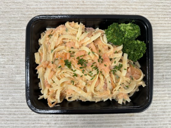 pasta pulled zalm